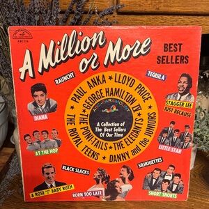VTG 1958 A Million or More Best Sellers Vinyl Record